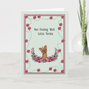 Gel Well Card for Yorkshire Terrier Female
