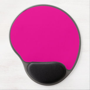 GEL WRIST SUPPORT HOT PINK MOUSE PAD