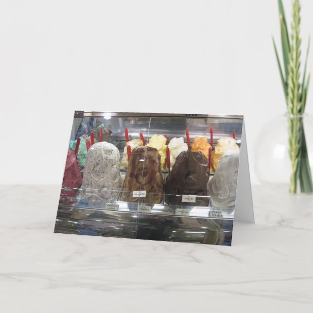 gelato greeting card (Front)