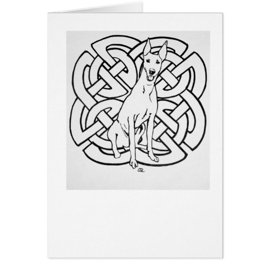 Gelert Celtic Hound Cards (Front)