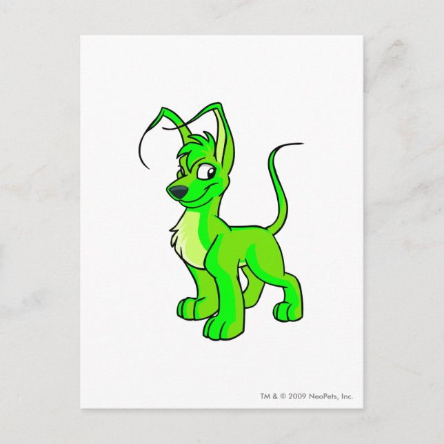 Gelert Glowing Postcard (Front)