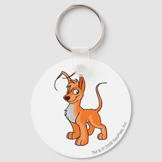 Gelert Orange Keychain (Front)