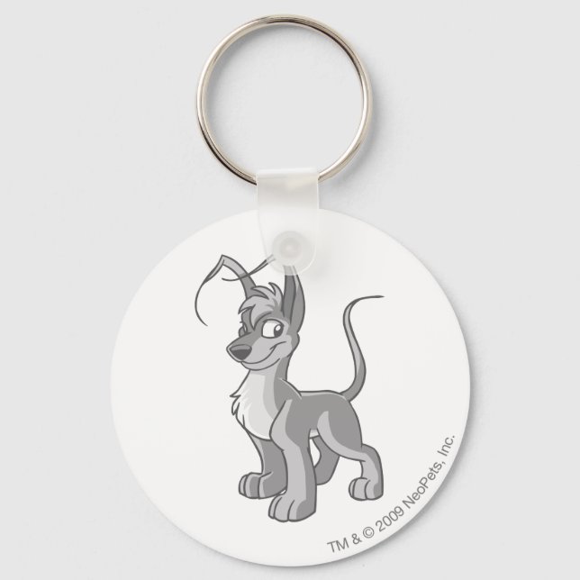 Gelert Silver Keychain (Front)