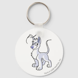 Gelert White Keychain
