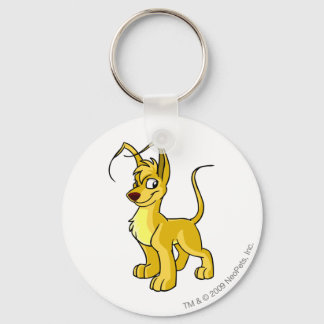 Gelert Yellow Keychain