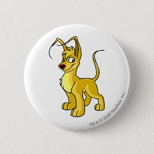 Gelert Yellow Pinback Button