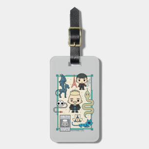 GELLERT GRINDELWALD™ & Barebone Cartoon Luggage Tag