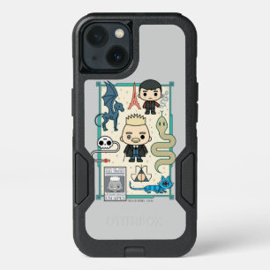 GELLERT GRINDELWALD™ & Barebone Cartoon iPhone 13 Case