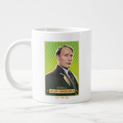 Gellert Grindelwald Character Graphic Giant Coffee Mug