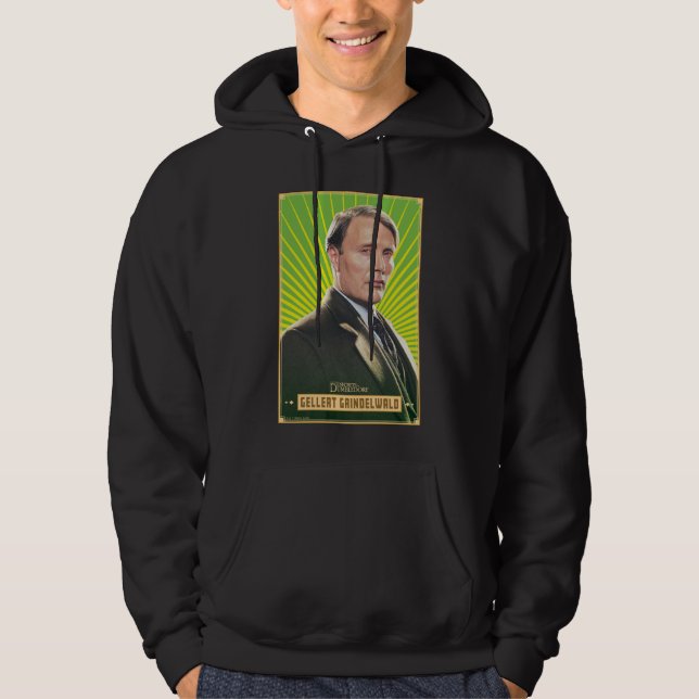Gellert Grindelwald Character Graphic Hoodie (Front)