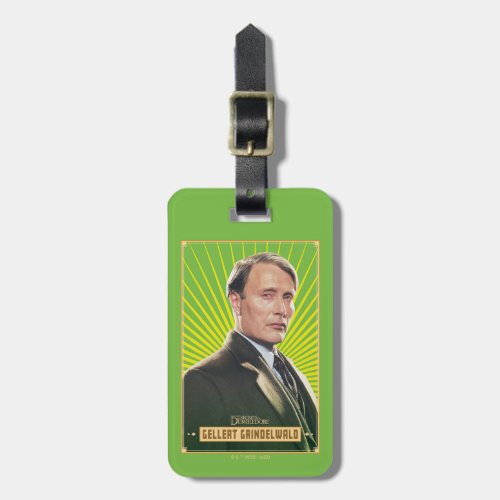 Gellert Grindelwald Character Graphic Luggage Tag