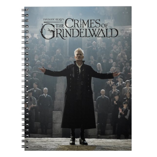 GELLERT GRINDELWALD™'s Speech Photo Notebook (Front)