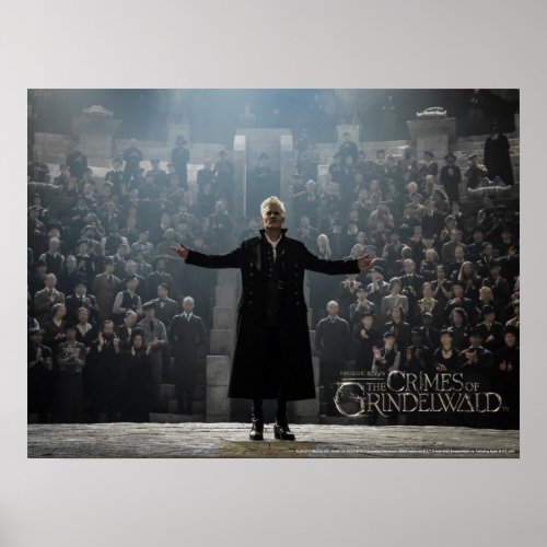 GELLERT GRINDELWALDs Speech Photo Poster