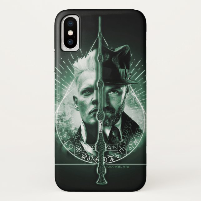 GELLERT GRINDELWALD™ Versus Dumbledore Case-Mate iPhone Case (Back)