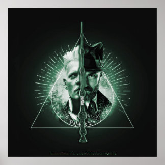 GELLERT GRINDELWALD™ Versus Dumbledore Poster