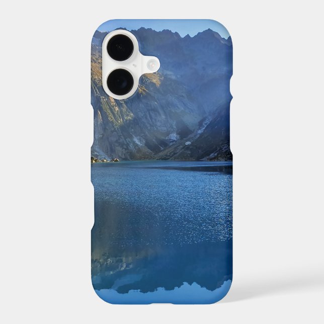 Gelmersee Guttannen Switzerland iPhone Case (Back)