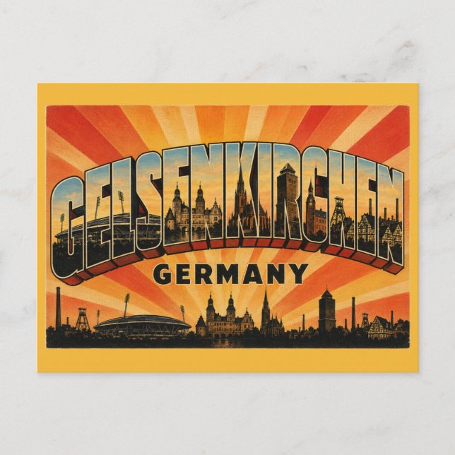 Gelsenkirchen Germany Veltins-Arena Postcard (Front)