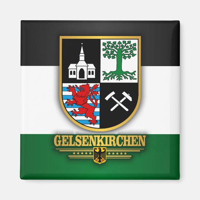 Gelsenkirchen Magnet (Front)