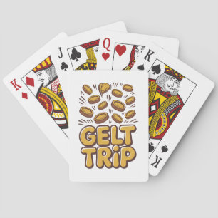 Gelt Trip Funny Hanukkah Jewish Jew Hebrew Culture Poker Cards
