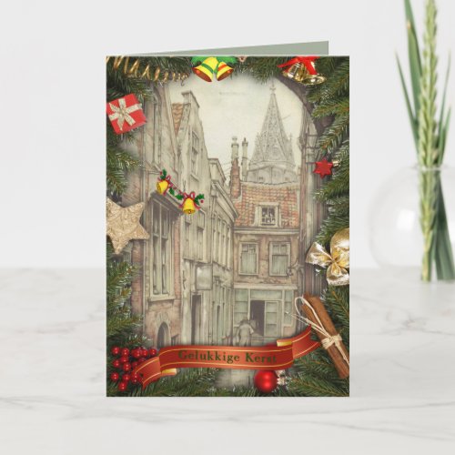 Gelukkige Kerst  Anton Pieck Holiday Card