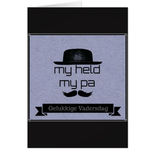 Gelukkige Vadersdag Cards (Front)