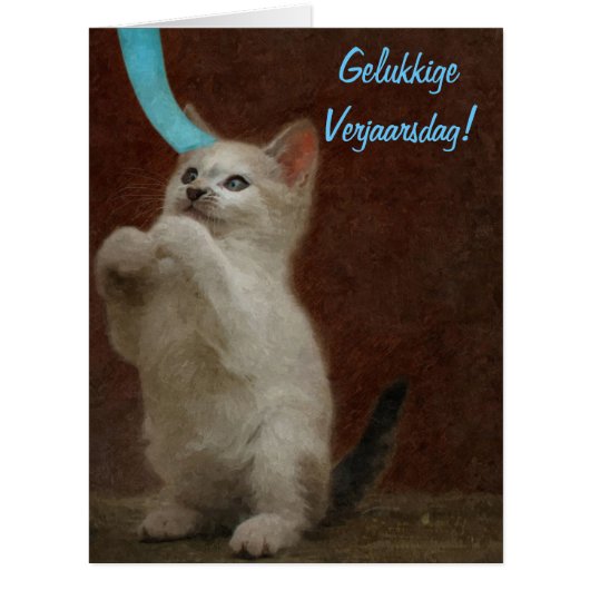 Gelukkige Verjaarsdag! Cards (Front)