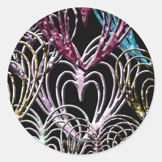 Gem Cut Heart Sticker