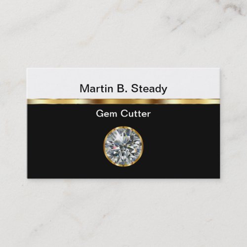 Gem Cutter Business Cards