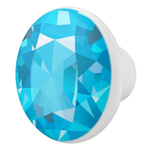 Gem Design Ceramic Knob