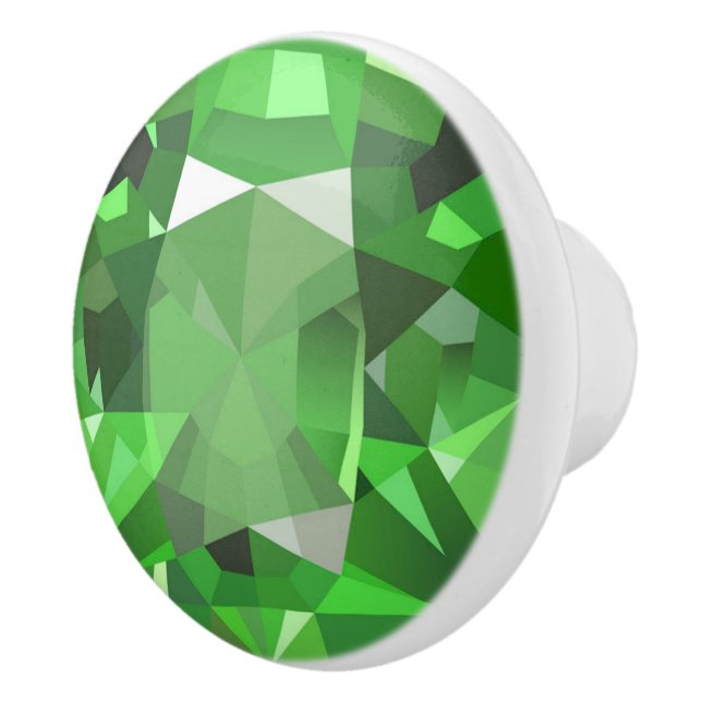 Gem Design Ceramic Knob (Right)