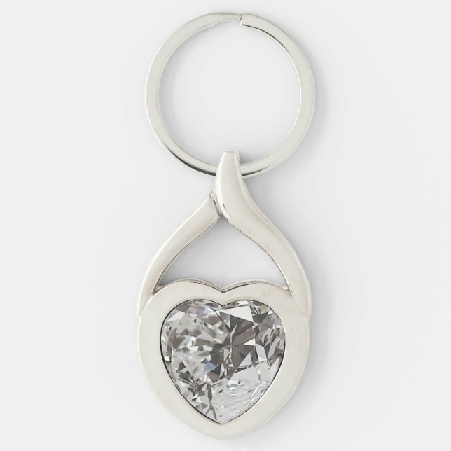 Gem Design Keychain (Front)