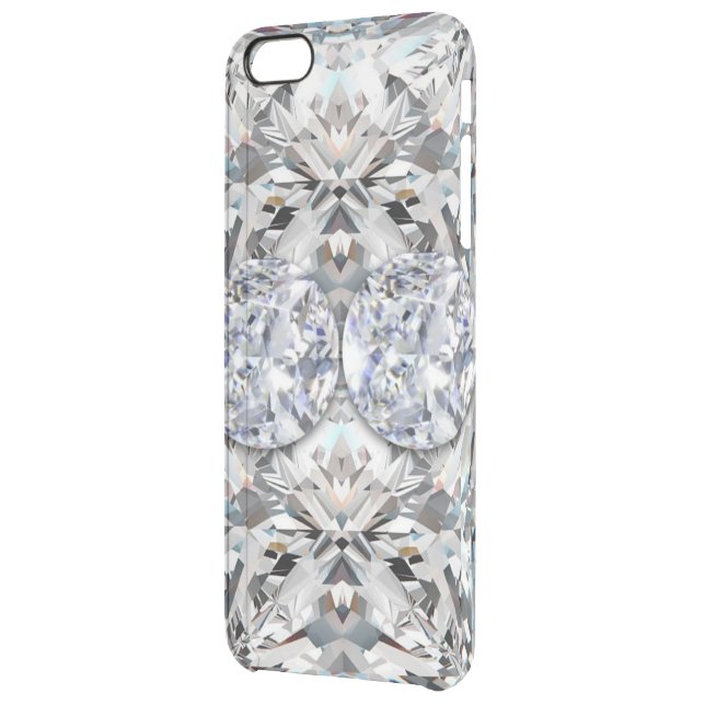 Gem Diamond iPhone 6/6s Plus Clearly™ Deflector Uncommon iPhone Case (Back Left)