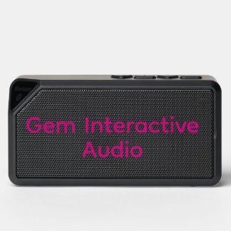 Gem Interactive Audio Bluetooth Speaker