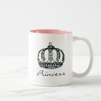 Gem Of A Tiara Princess Mug by LadyDenise at Zazzle