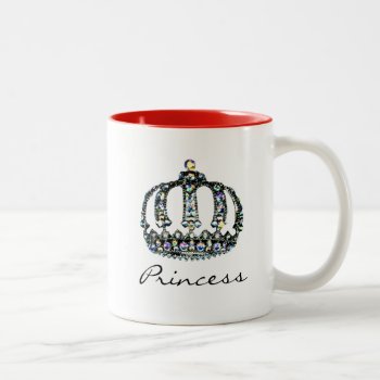 Gem Of A Tiara Princess Mug by LadyDenise at Zazzle