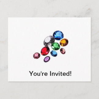 Gem Party Invitation
