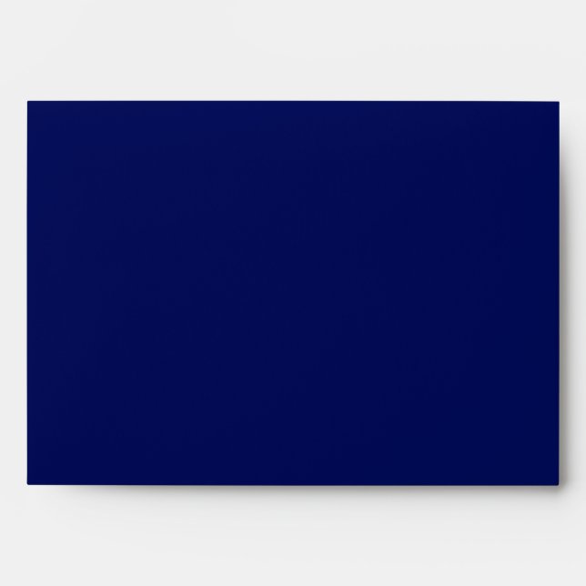 Gem & Pen Envelope Royal Blue (Front)
