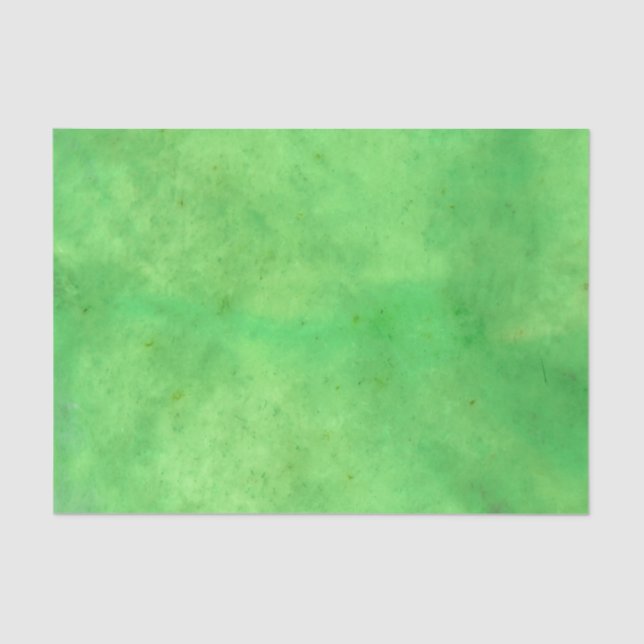 Gem Stone Pattern, Lime Green Jade Tissue Paper (Front)