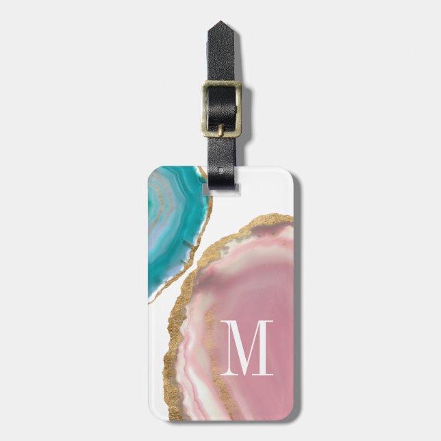 Gem Stones I Luggage Tag (Front Vertical)
