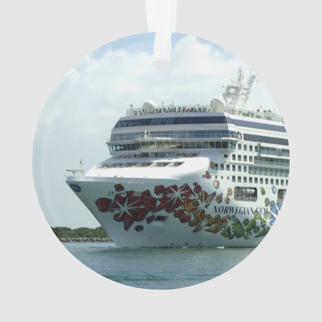 Gem Studded Bow Ornament (Back)