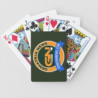 Gematria News Bicycle Playing Cards