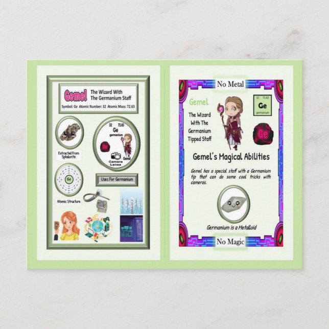 Gemel - Germanium Trading Card (Front)