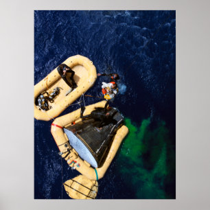Gemini 11 Splashdown & Recovery Poster