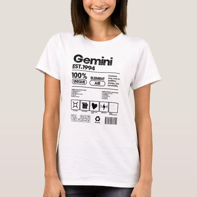 Gemini 1994 T-Shirt (Front)