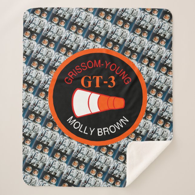 GEMINI 3 CREW  SHERPA BLANKET (Front)