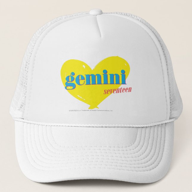 Gemini 3 trucker hat (Front)