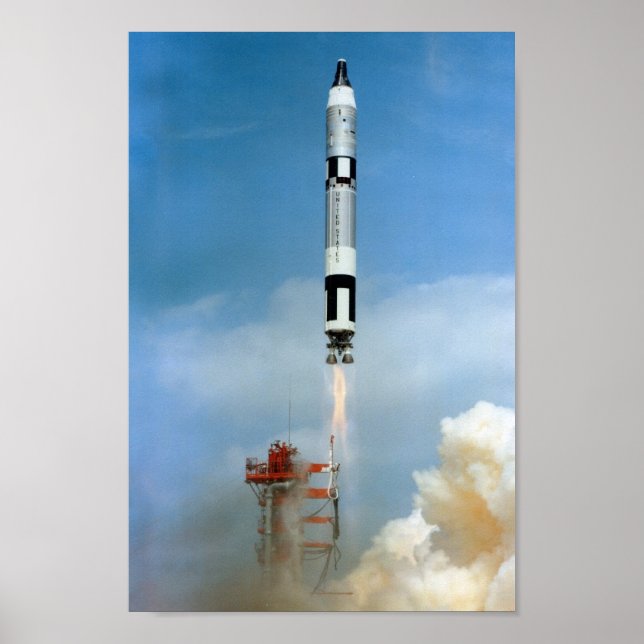 Gemini 8 Launch Poster (Front)