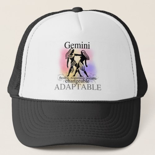 Gemini About You Trucker Hat