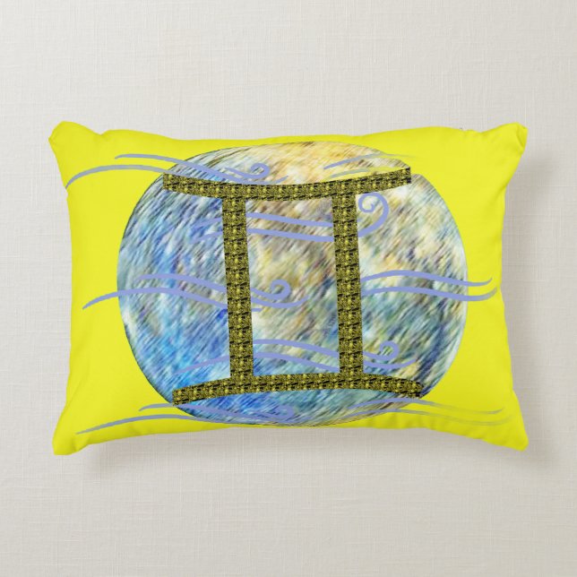 Gemini Accent Pillow (Front)
