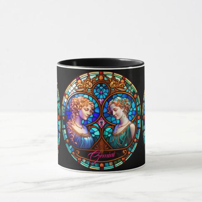 Gemini and Pearl Harmony Mug (Center)